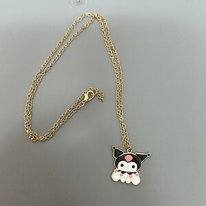 Hello Kitty Kuromi Cute Character Pendant Necklace